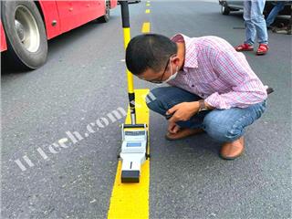 ILTech transferred the set retroreflectometer for road markings & retroreflectometer for traffic signs